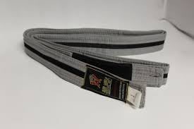 BJJ Coloured Rank Belt - Black Stripe